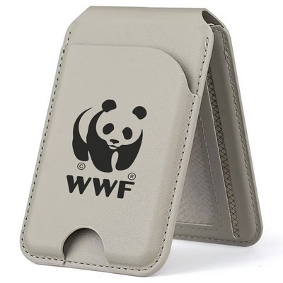Printed PU Leather Cellphone Sleeve Card holder
