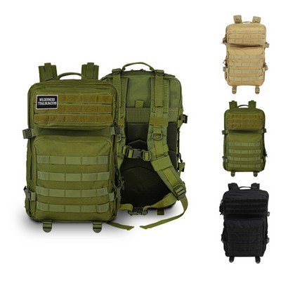 45L Tactical Water-Resistant Assault Pack