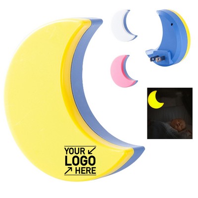 Crescent Plug-In LED Night Light