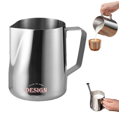 12oz Stainless Steel Milk Frothing Pitcher