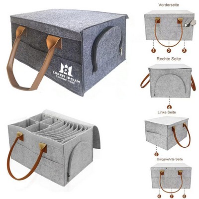 Felt Dinnerware Organizer