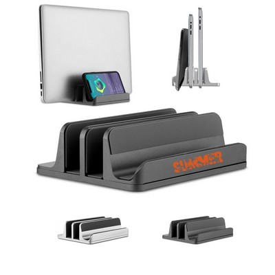 Vertical Laptop Stand with Adjustable Dock Size