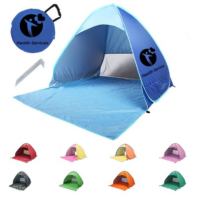 Portable Pop Up Beach Tent W/ Storage Bag