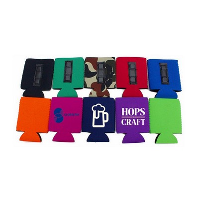12 Oz. Neoprene Can Cooler with Strong Magnet