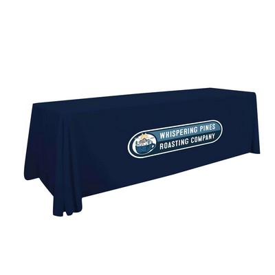 8' Stain Resistant Pro 4-Sided Throw Full-Color Imprint