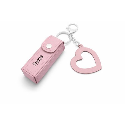 Lip Balm Pouch Keychain Set