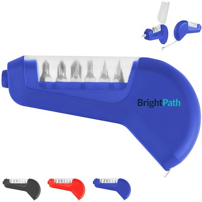 Multi-Tip Compact Screwdriver Set