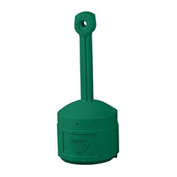 Green Smokers Cease-Fire Cigarette Butt Receptacle