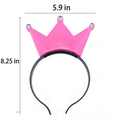 Rhinestone Crown Hair Hoop