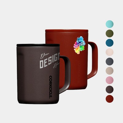 16 oz Corkcicle® Stainless Steel Triple Insulated Classic Coffee Mug