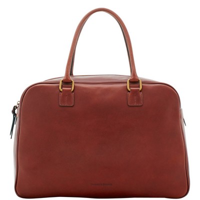 Dooney & Bourke Chestnut Brown Florentine Bowler Duffle Bag