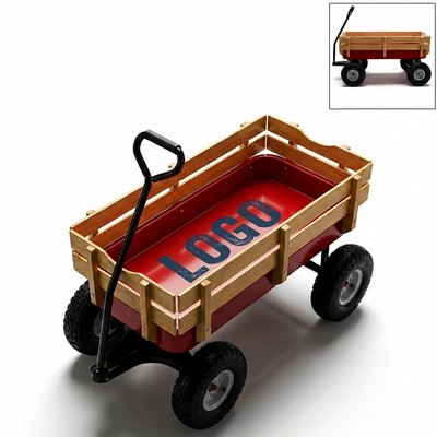 Childrens Outdoor All-Terrain Garden Cart