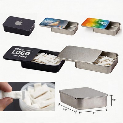 Custom Slide Tinplate Small Containers For Snus and More