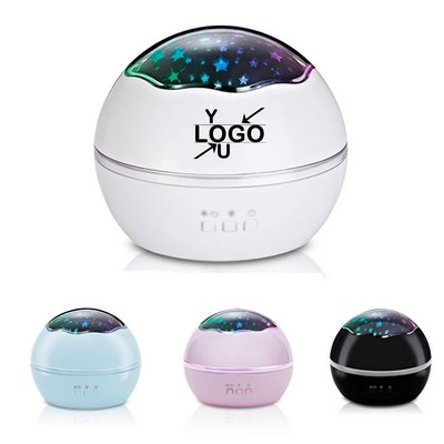 Rotating Star Projector Lamp