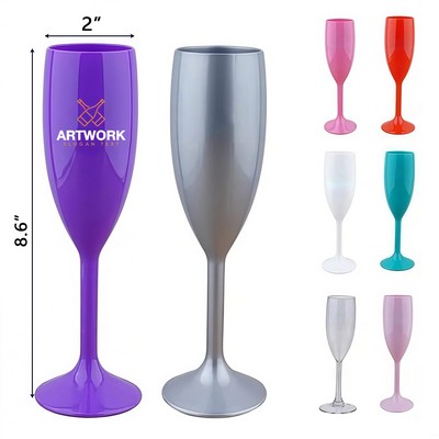 6 oz Shatter-Resistant Acrylic Champagne Flute