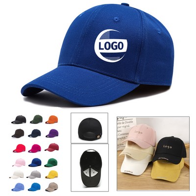 Plain Classic Baseball Cap