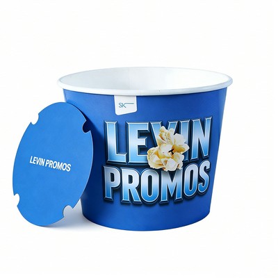 85 Oz Disposable Paper Food Bucket