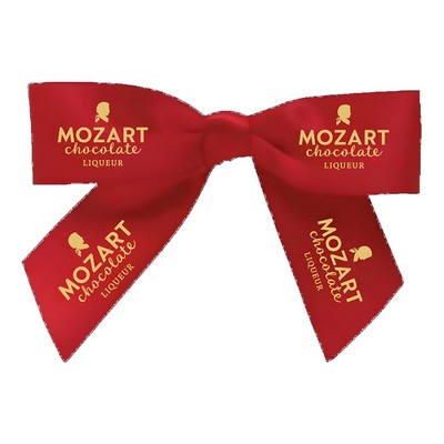 Satin Bottle Ribbon Bow