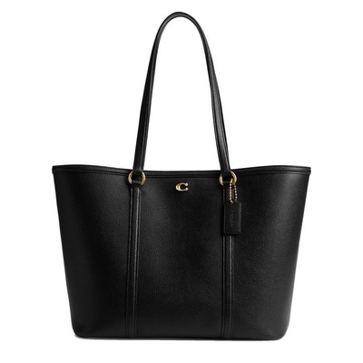 Coach Refined Pebble Leather Legacy Tote
