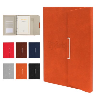 A5 Binder 6 Ring Refillable Journal Notebook W/ Pen