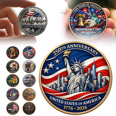 3D Relief Commemorative Coin