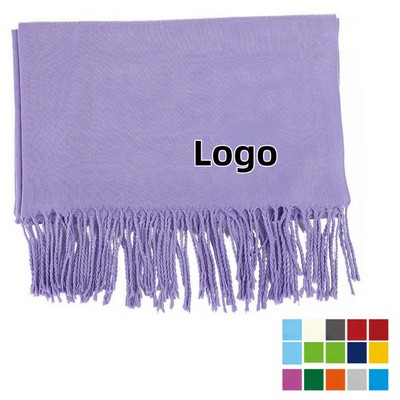 Soft Pashmina Scarf For Daily Warmth And Fashion Decoration