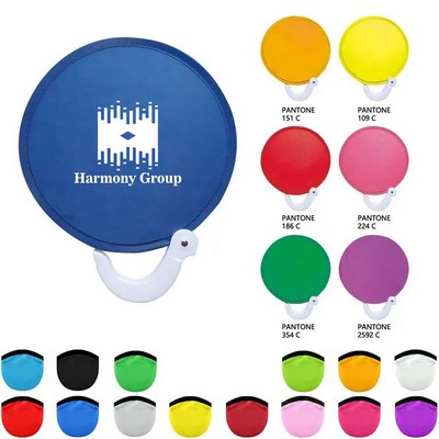 Pop Up Foldable Flying Disc Fan