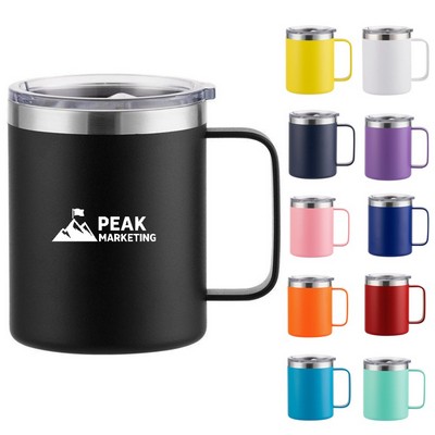 12oz Stainless Steel Insulated Coffee Mug