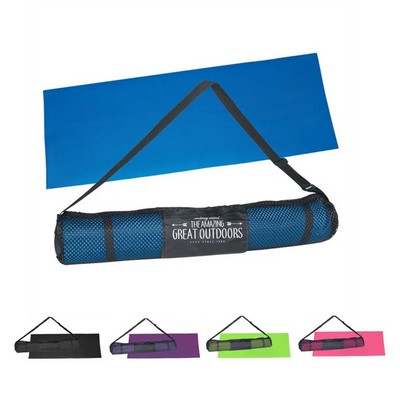 Flexible Yoga Mat Set with Carry Bag