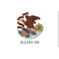 2'x3' Illinois State Nylon Outdoor Flag - Style C