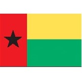 2'x3' Guinea-Bissau U.N. Nylon Outdoor Flag - Style A