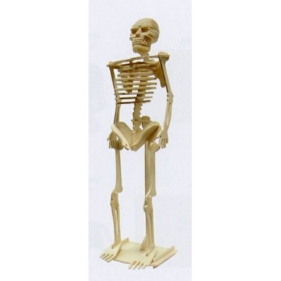 Human Skeleton Logo Puzzle