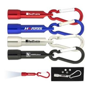 LED Flashlight w/Carabiner
