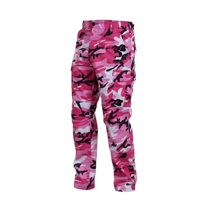 Pink Camo Battle Dress Uniform Pants (XS to XL)