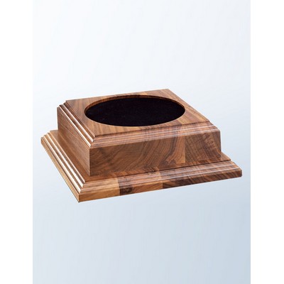 American Walnut Wood Base (9"x 2½")