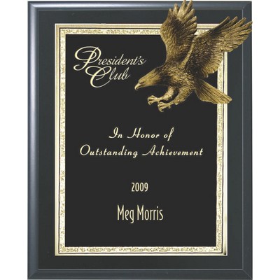 Black Eagle Plaque (8"x 10")