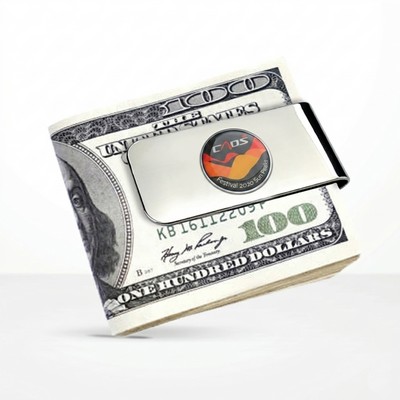 Money Clip with Photoart Classic Lapel Pin (Up to 0.75")