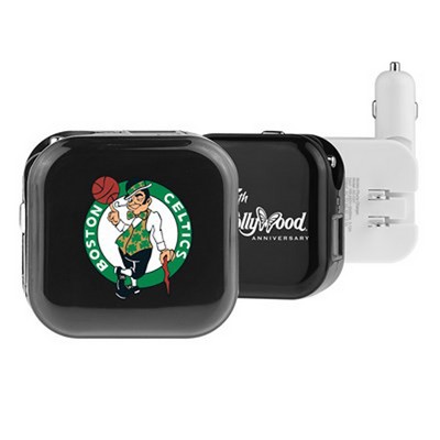 Traveler 2" 1 USB 2.1A Car/Wall Power Charger (Black)