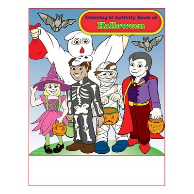Halloween Imprintable Coloring and Activity Book