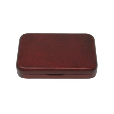 Toothbrush / Shaving Gift Set in Rosewood Finish Box