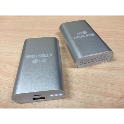10400 mAh Aluminum USB High Capacity Power Bank