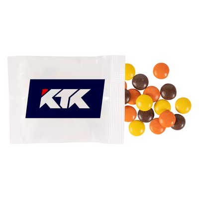1/2 Oz. Full Color DigiBag with Reese's Pieces
