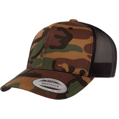 Yupoong® YP Classics™ Camo Retro Trucker Cap (Embroidered)