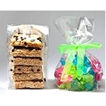 1.6 Mil Flat Bottom Polypropylene Food Bag (4"x4"x9")