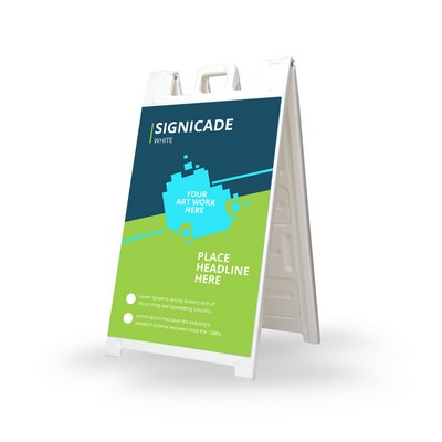 Signicade White Package (2' x 3ft)