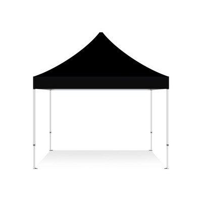 Black Canopy Tent (Topper and Frame) - (10' x 10ft)
