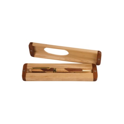 Maple and Rosewood Pen Case