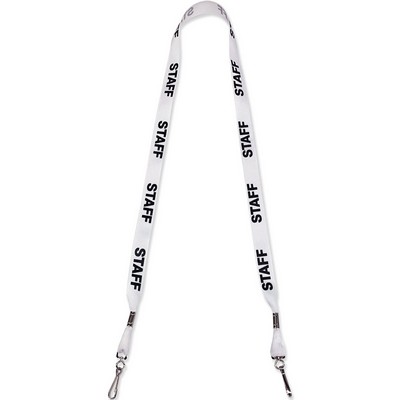 5/8" Super Value Lanyard with Double J-Hooks