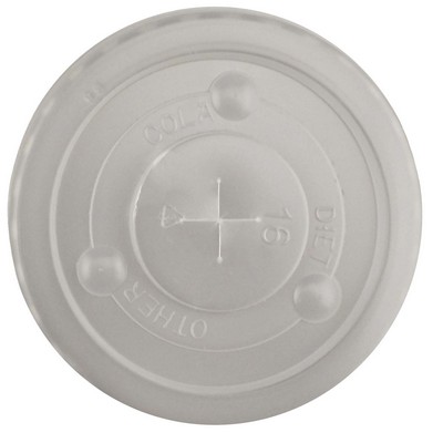 16 Oz. Unbreakable Cup Straw-Slotted Lid