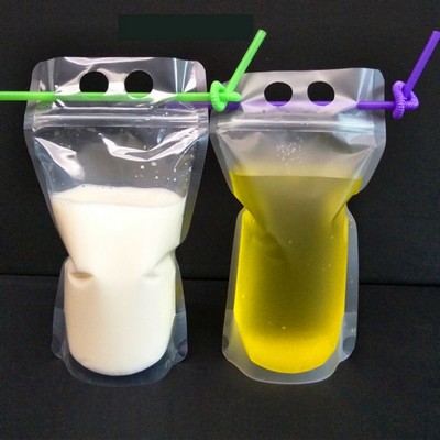 Hand-held Drinking Pouch
